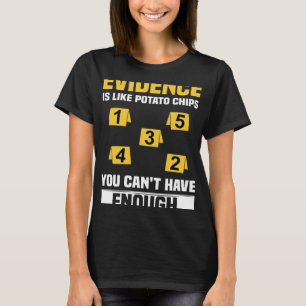 Kriminologisk koroner och rättsmedicinska vetenska t shirt