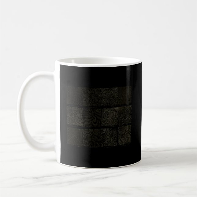 Kriminologisk kriminalpolis kaffemugg (Vänster)