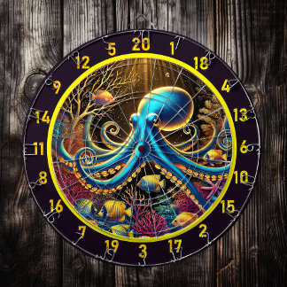 Krimsondjup Octopus Dartboard Darttavla