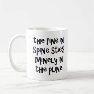 Krin i ryggradshkaffe mugg