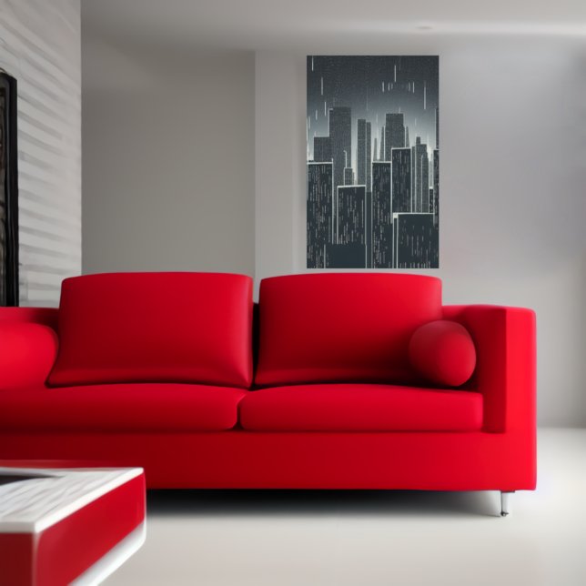 Kring i staden | AI Art Poster (Skapare uppladdad)