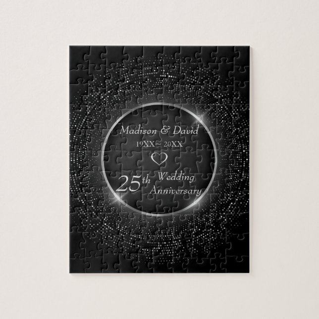 Kringcirklar Årsdag Pussel (Vertikal)