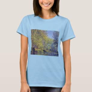 Kringel i Eptefloden nära Giverny av Claude Monet T Shirt