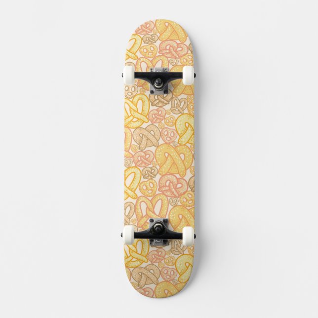 Kringlamönster Skateboard Bräda 19,5 Cm (Framsida)