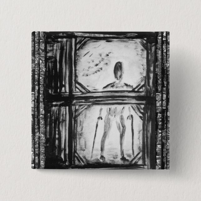 Kripplad man knapp (Framsida)