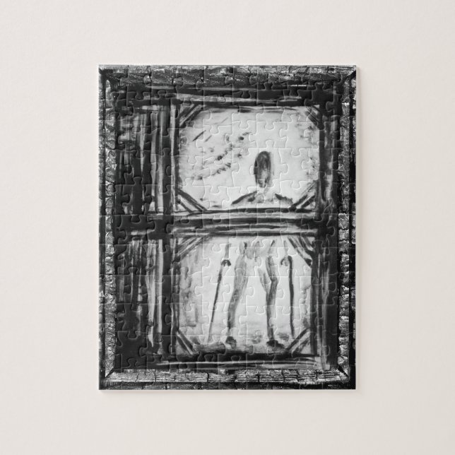 Kripplad man pussel (Vertikal)