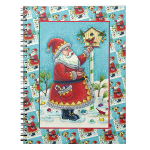 KRIS KRINGLE MATANDE REDBIRDS, CHRISTMAS BIRDHOUSE ANTECKNINGSBOK