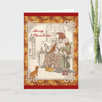 Kris Kringles Kattunge II Helgkort