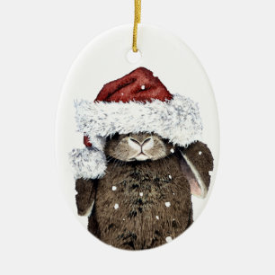 Kris Kringlypaws Julgransprydnad Keramik