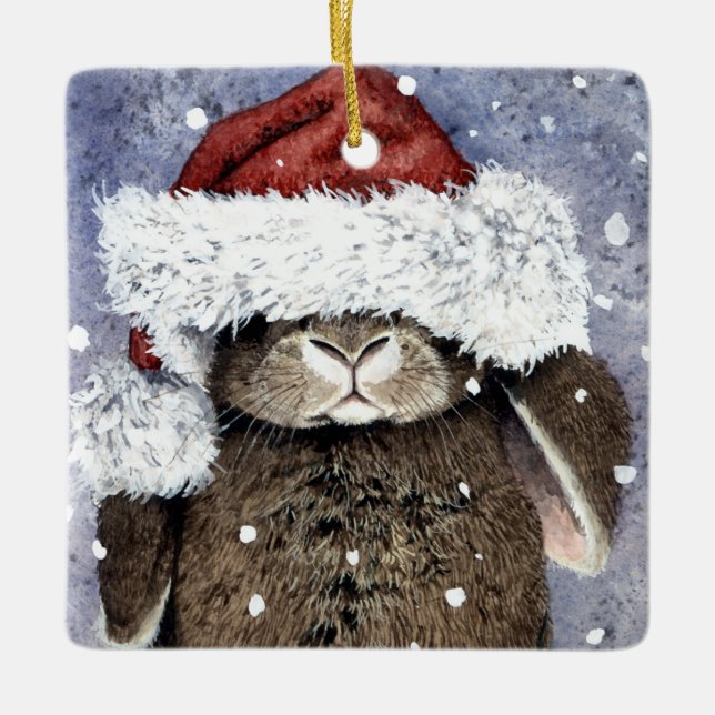 Kris Kringlypaws Julgransprydnad Keramik (Framsida)