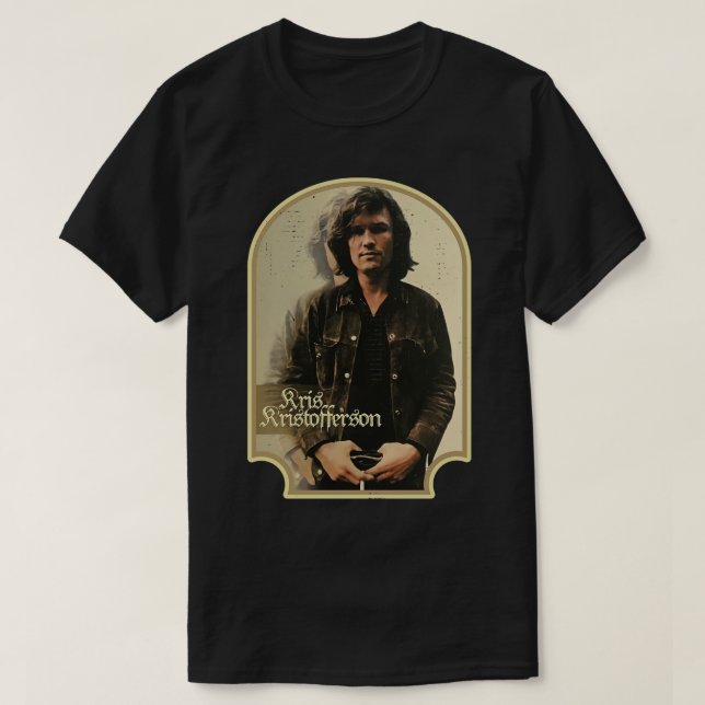 Kris Kristofferson T Shirt (Design framsida)