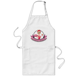 Kriserad av Kärlek Baker Apron Långt Förkläde