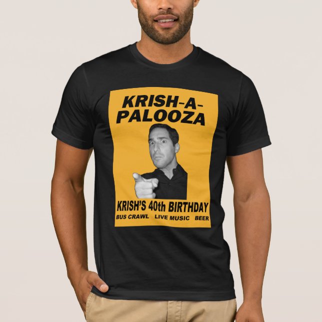 Krish-A-Palooza T-shirt (Framsida)