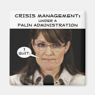 Krishantering under en Palin-administration Magnet