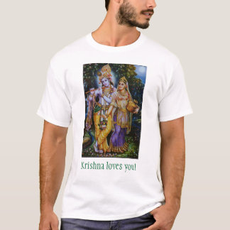 Krishna älskar dig! tee shirt