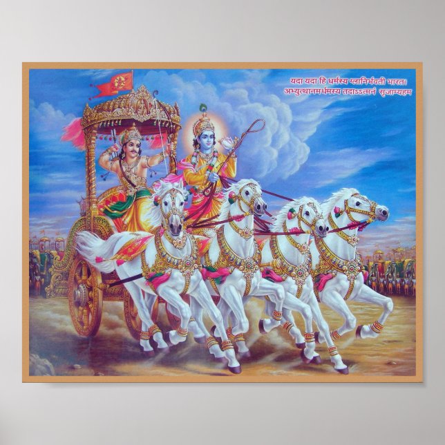 Krishna-Arjun Poster (Framsidan)