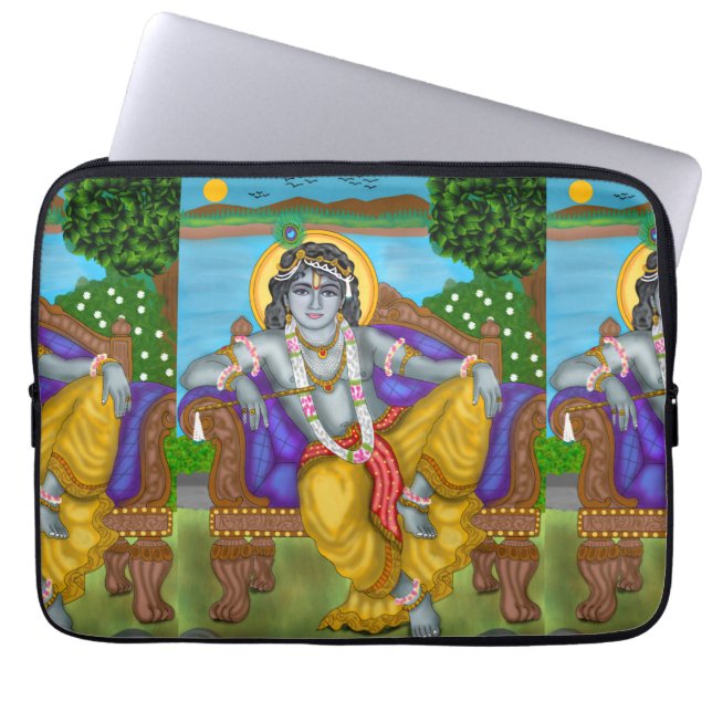 Krishna Bärfäll för Bärbar Dator Laptop Fodral (Framsidan)