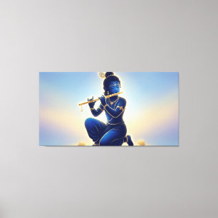 Krishna Canvastryck