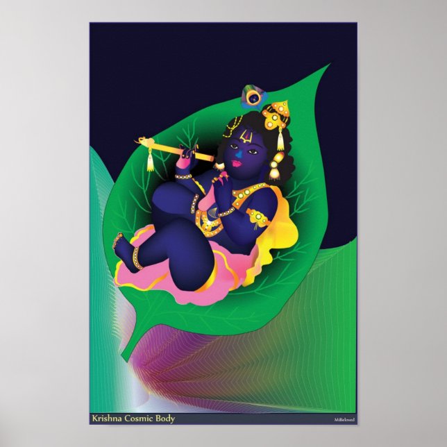 Krishna Cosmic Body Poster (Framsidan)
