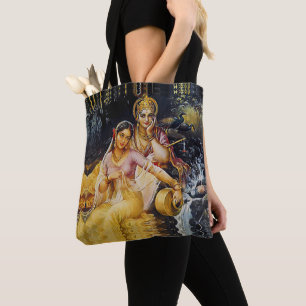 KRISHNA - hindu gudom - Tygkasse