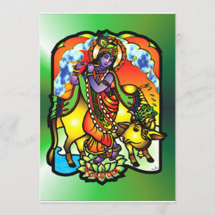Krishna-inbjudan Inbjudningar