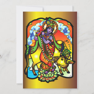 Krishna-inbjudan Inbjudningar