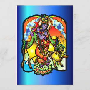 Krishna-inbjudan Inbjudningar