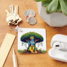 Krishna & Inspiration Nyckelring