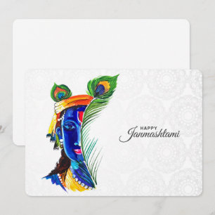 Krishna Janmashtami Julkort