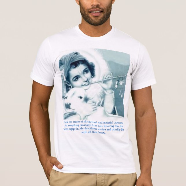 Krishna källa allra tee (Framsida)