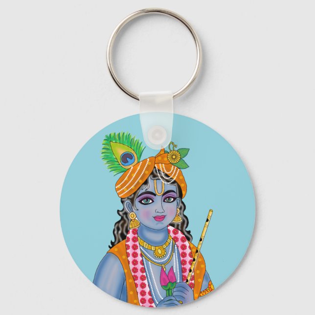 Krishna Keyring Nyckelring (Framsida)