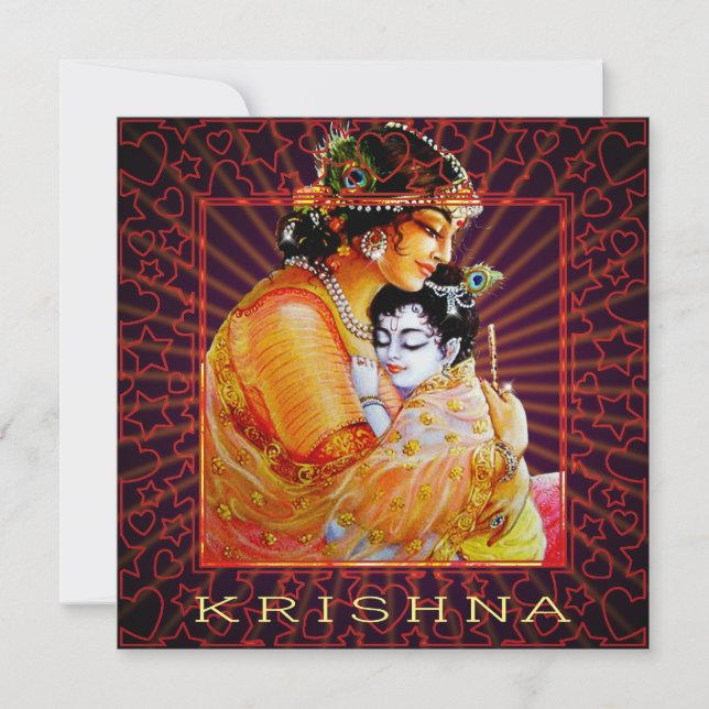KRISHNA-kort (Framsida)