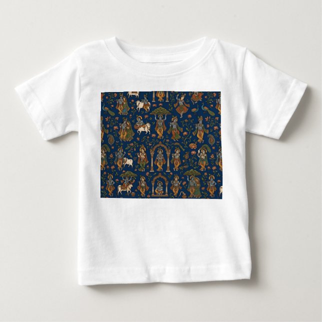 Krishna Mönster T Shirt (Framsida)