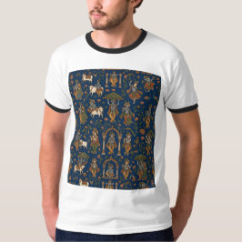 Krishna-mönster T Shirt