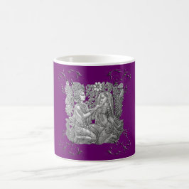 Krishna och Radha Kaffemugg