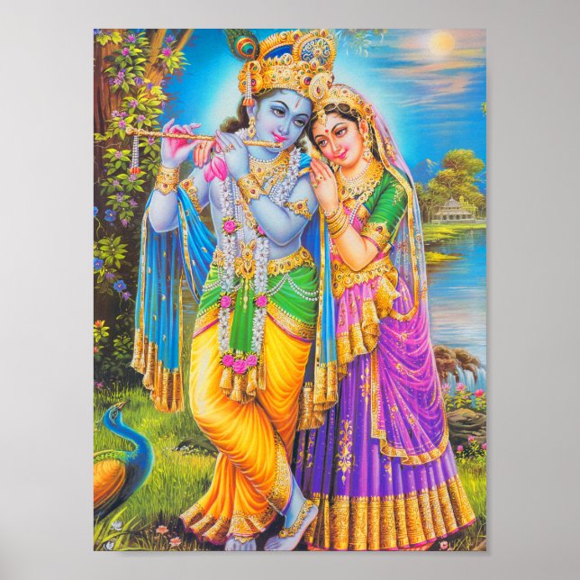 Krishna Painting Poster (Framsidan)