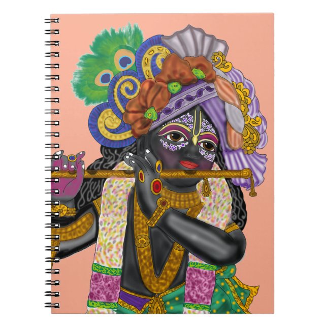 Krishna Pappersvaror Anteckningsbok (Framsidan)