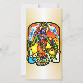 Krishna Photo Card