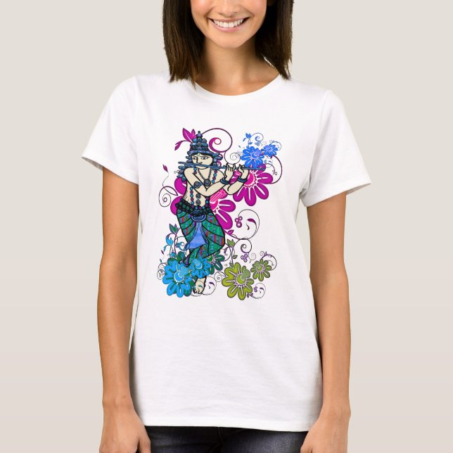 Krishna Stigning Tee Shirt (Framsida)