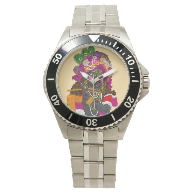 Krishna Wall Clock Armbandsur (Framsida)