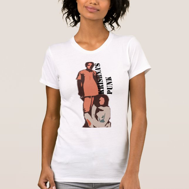 Krishnas Punk Tee Shirt (Framsida)