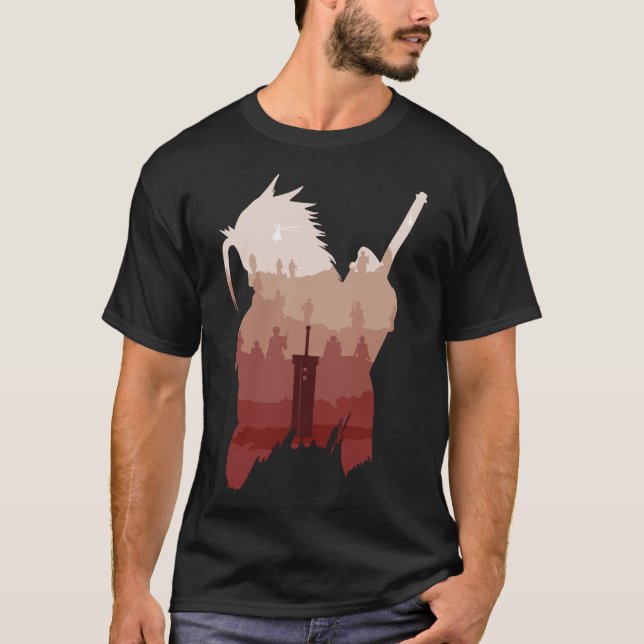 Kriskärnavslutning, Zack Fair Hero Classic T-Shirt (Framsida)