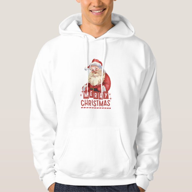 krismas för att raka hoodie (Framsida)