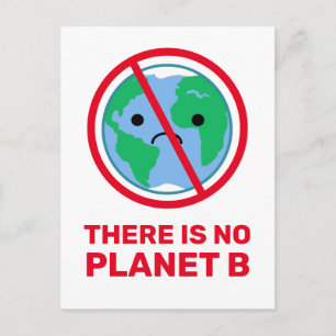 Krismedvetenheten om den progressiva "ingen planet vykort