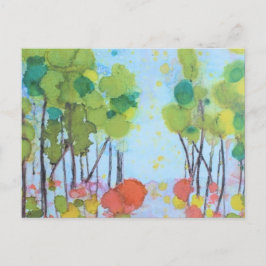 Krisp Fall Day-vykort Vykort