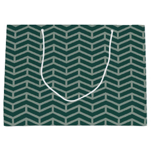 Krisp Vassa motstående pilar Chevron Two Tone Grön
