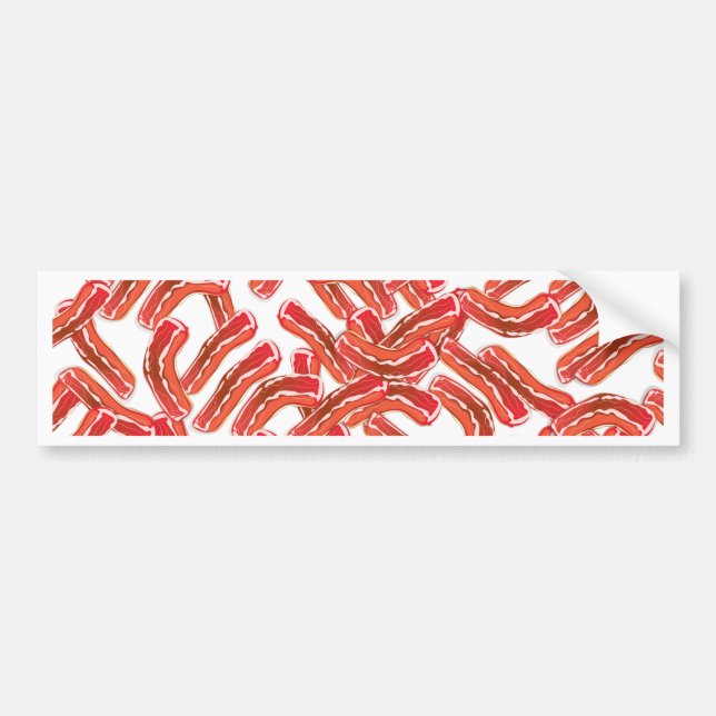 Krispig bacon bildekal (Framsidan)