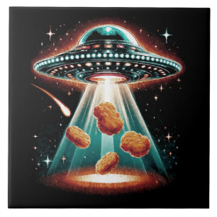 Krispig kycklingnugget kakelplatta