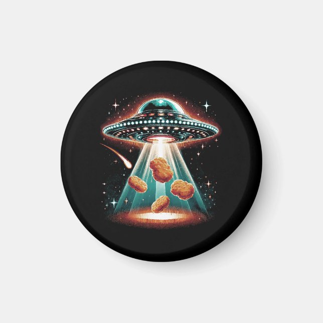 Krispig kycklingnugget magnet (Framsidan)