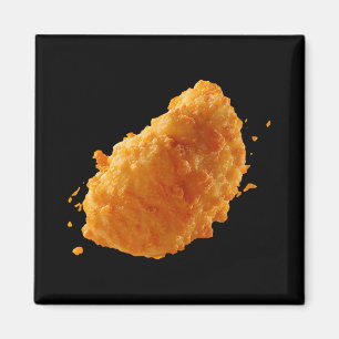 Krispig kycklingnugget rolig mat nuggets tenders L Magnet